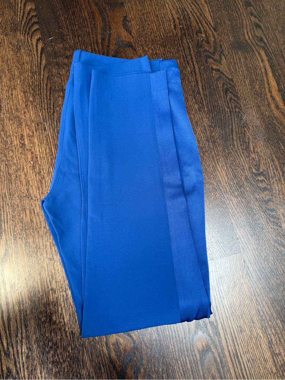 Aritzia Navy Cropped Tailored Pants - Picture 6 of 6